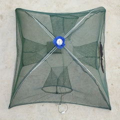 Folding Casting Fishing Net Shrimp Crab Cage