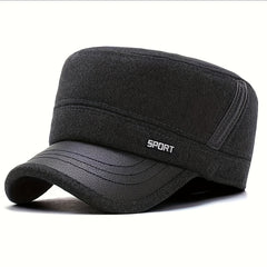 Winter Casual Windproof Warm Flat Cap for Men