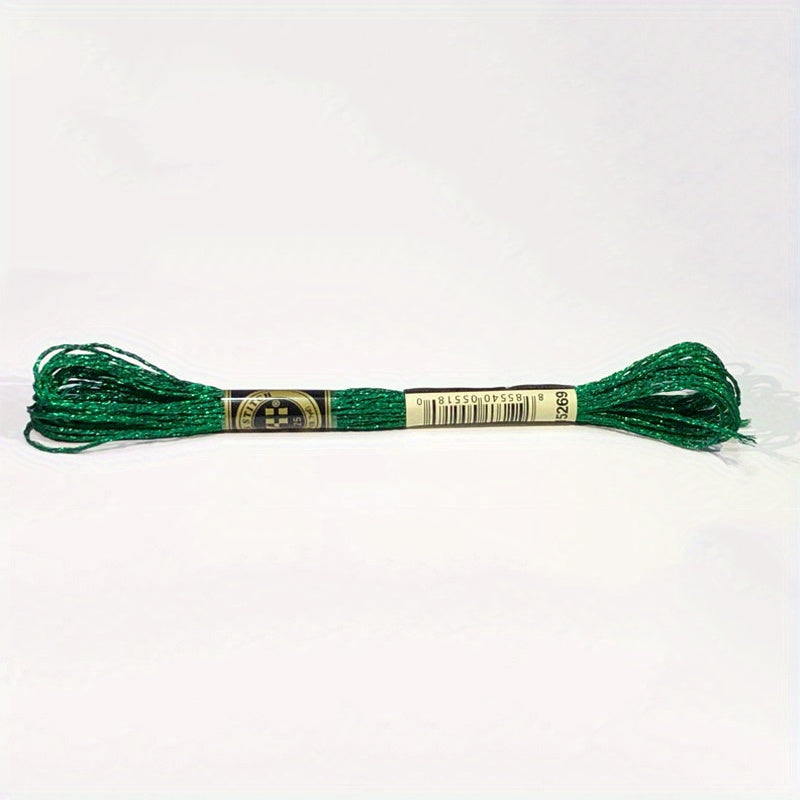 DIY Cross Stitch Golden Silvery Wire Metal 8M 12 Strands