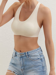 Solid Wireless Bra Comfy & Stretch Women's Lingerie