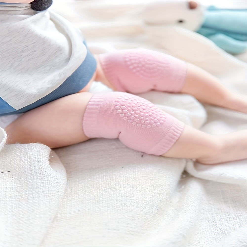5Pairs Baby Crawling Non slip Knee Pads Unisex Baby Protection Knee Pads