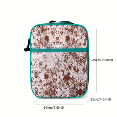 Leopard Pattern Waterproof Cooler Bag for Outdoor Picnic Camping