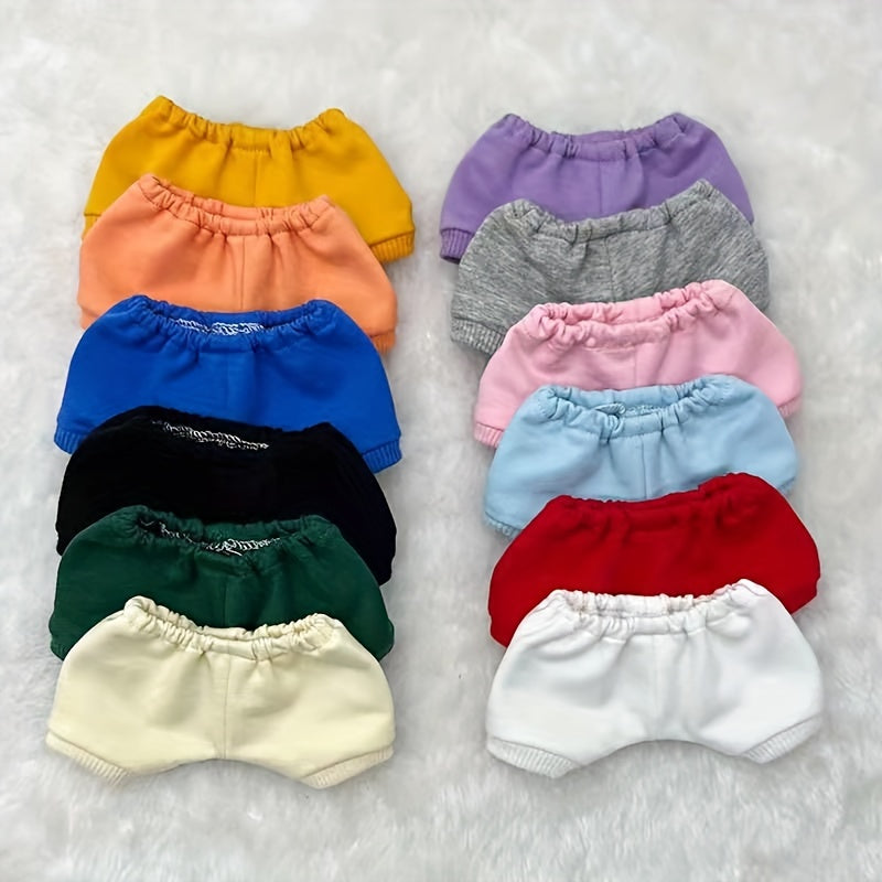 Doll Clothes Solid Sweatpants Doll Pants Christmas Toys