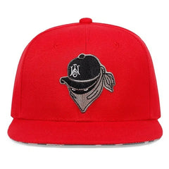 Men's Vintage Casual Hip hop Flat Brim Hat