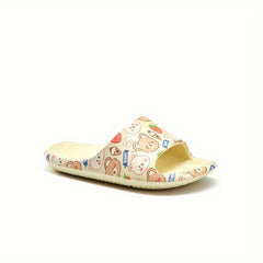 LUOFU Cartoon Slippers For Girls Non Slip Lightweight Slippers