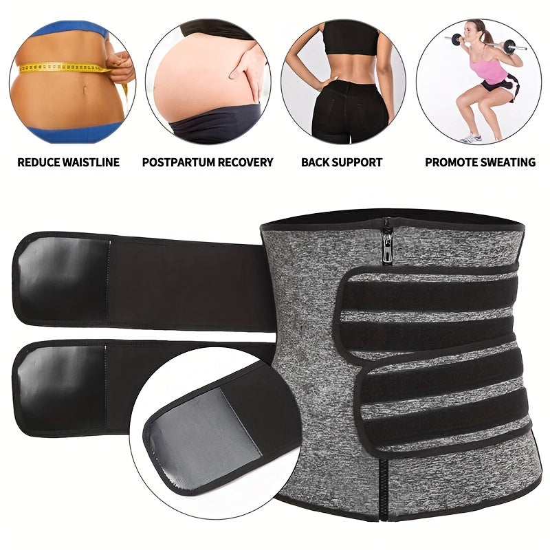 Women Waist Corset Belt Trimmer Sweat Waist Trainer Belt