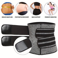 Women Waist Corset Belt Trimmer Sweat Waist Trainer Belt