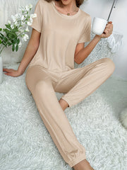 Short Sleeve Pajama Set Women's Sleepwear