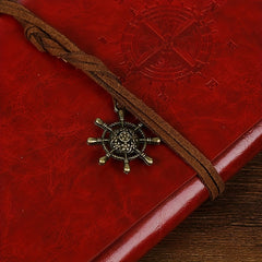 Vintage Pirate Notebook Travel Journal Loose leaf Notepad