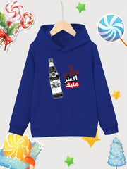 Girls Comfy 95 Cotton Cartoon Hoodie Sweatshirt For Sports Running