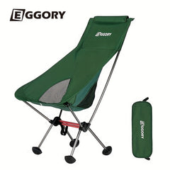 Ultralight Folding Fishing Chair Portable Durable Double Crossbar 270lbs