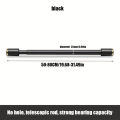 Telescopic Curtain Rod Multifunctional Shower Bathroom Accessories