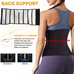 Waist Trainer Tummy Belt Waist Trimmer Tummy Control Slimming Body Shaper