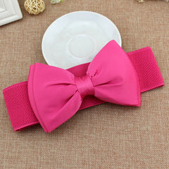 Casual Wide Belt Elastic Girdle Women Corset Dress Belts Waistband