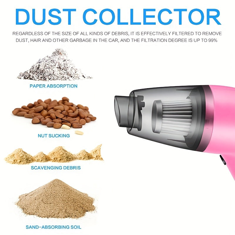 Wireless Vacuum Cleaner Strong Suction Portable Household Car Cleaning