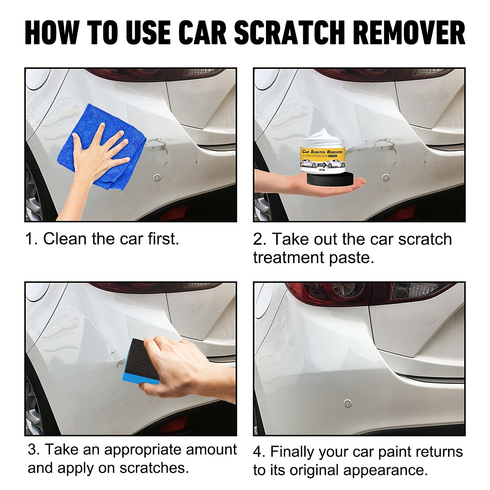 Car Scratch Remover Paint Repair Scratch Maintenance Agent