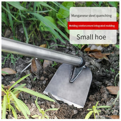 Manganese Steel Garden Hoe for Weeding & Planting