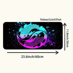 Cartoon Fish Mouse Pad for Office Computers Laptops