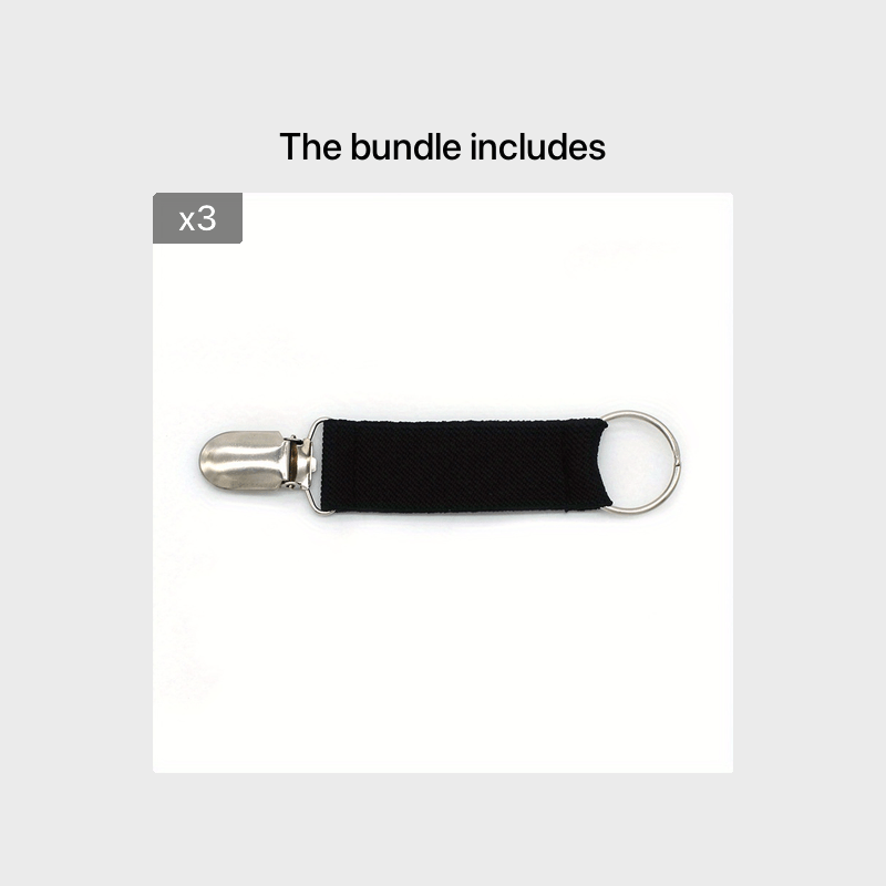 Outdoor Travel Hat Clip Turban Clip Accessories Portable Elastic Bag Clip
