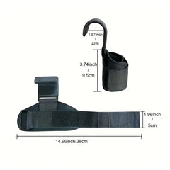 2pcs Heavy Duty Hand Strap with Hanging Hook Wristband
