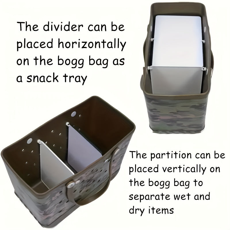 Beach Bag Divider Accessories Plastic Lightweight Waterproof Durable Snack Tray