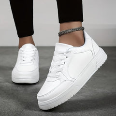 Women's Solid Casual Skate Shoes Lightweight Low Top Sport Shoes