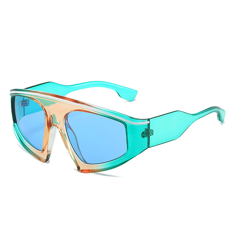 Men's Large Frame Sports Sunglasses for Outdoor Activities