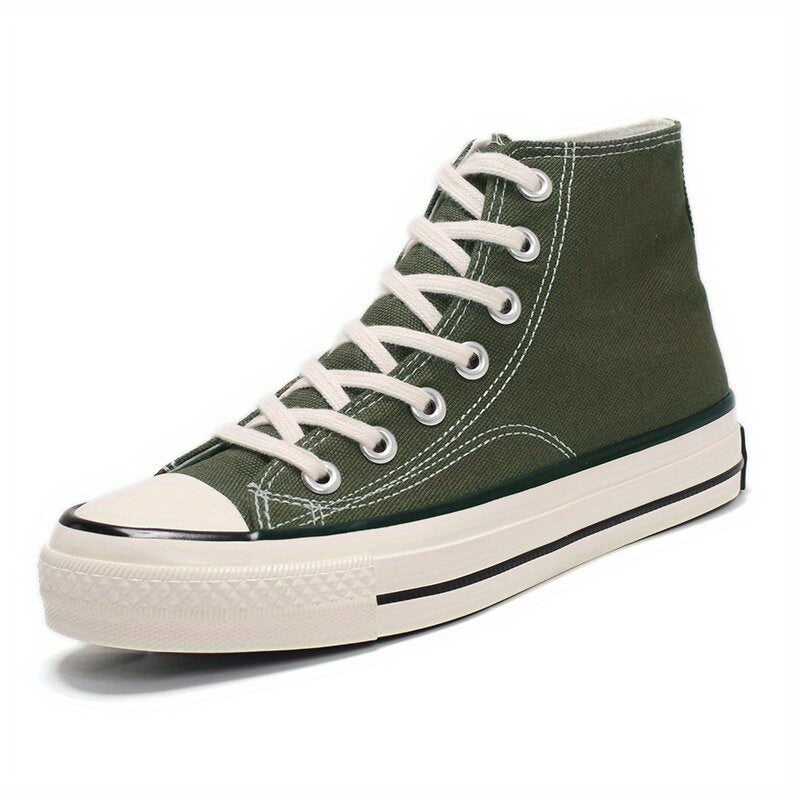 Women's High Top Canvas Shoes Classic Lace Up Skate Shoes