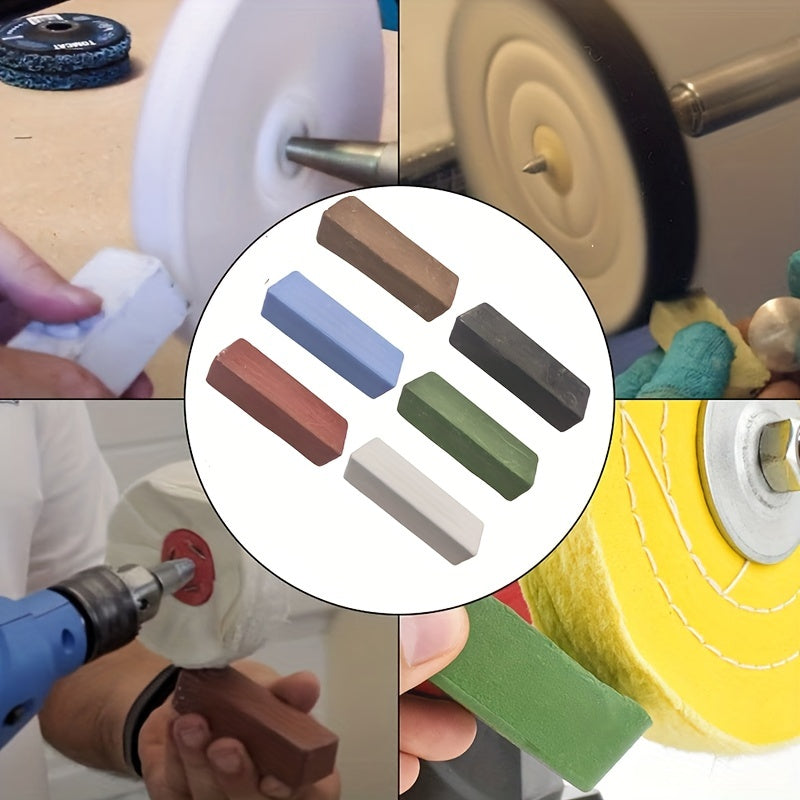1pc 3pcs 6pcs 100g Polishing Compound Kits Aluminum Buffing Compound