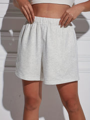 Summer Sweat Shorts Sports Gym Solid Casual Shorts Women's Clothing