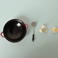 Mini Kitchen Utensil Set for Dollhouse Decoration