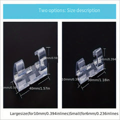 Cable Manager Wire Holder No Punching Self-adhesive Network Cable Clip