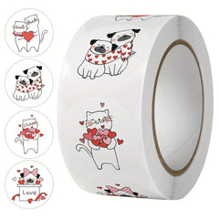 500 Pcs Cartoon Thank You Stickers For Weather Labels