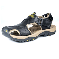 SENBURNY Men's Breathable Closed Toe Outdoor Sandals