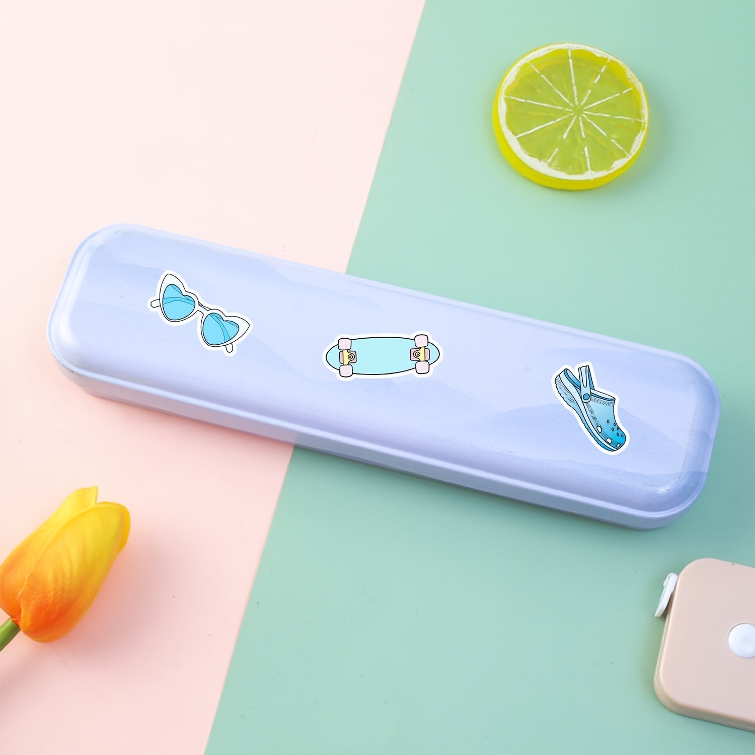 50 Waterproof Doodle Stickers for Water Bottles and Laptop