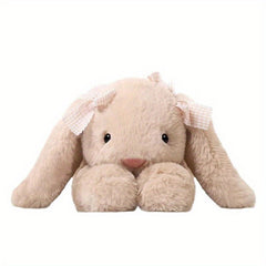 Cute Rabbit Plush Toy Soft Fur Stuffed Animal Mixed Colors