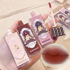 Cloud Chocolate Bear Lip Glaze Matte Velvet Mist Surface Waterproof Lipstick