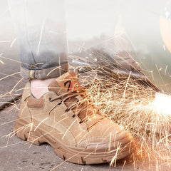Men's Work Safety Shoes Steel Toe Ankle Boots