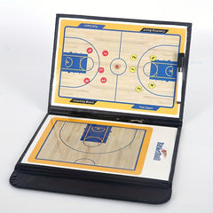 Foldable Magnetic Football Basketball Training Board Soccer Coaching Clipboard