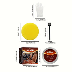 Leather Repair Cream for Car Seat & Furniture Stain Removal