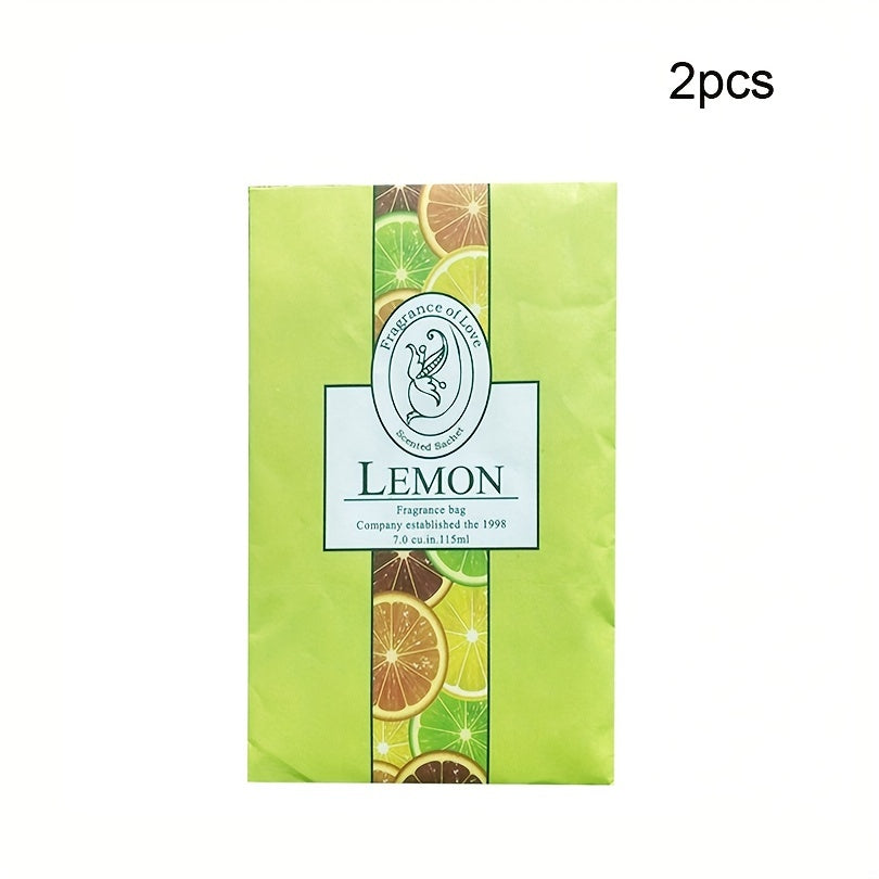 2pcs Drawer Closet Incense Bag Wardrobe Long Lasting Incense Bag