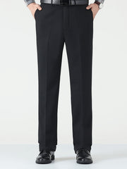 Men's Formal Solid Dress Pants Spring Fall Business