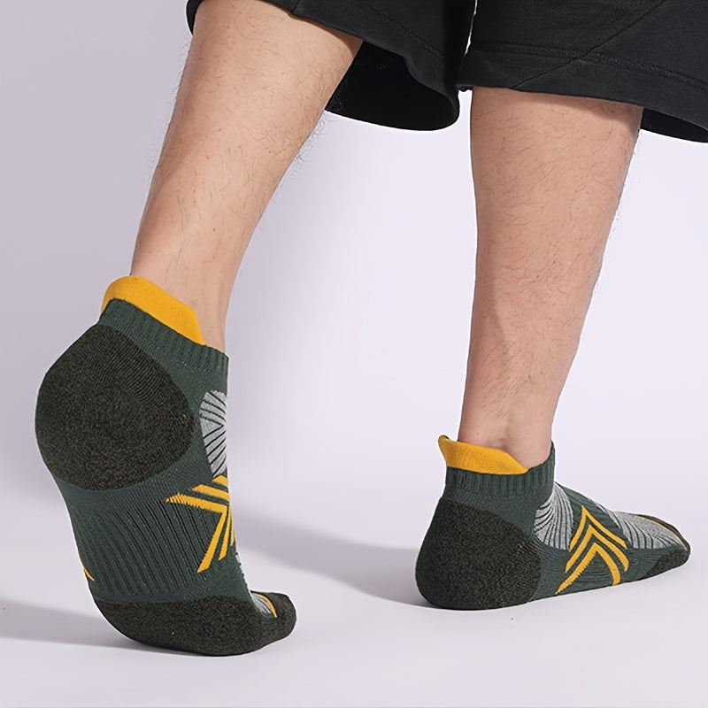 Men's Ankle Socks Comfortable Casual Running Sock Arch Support Plus Size 6 15