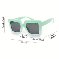Baby Girl's Leopard Geometric Camouflage Sunglasses UV400