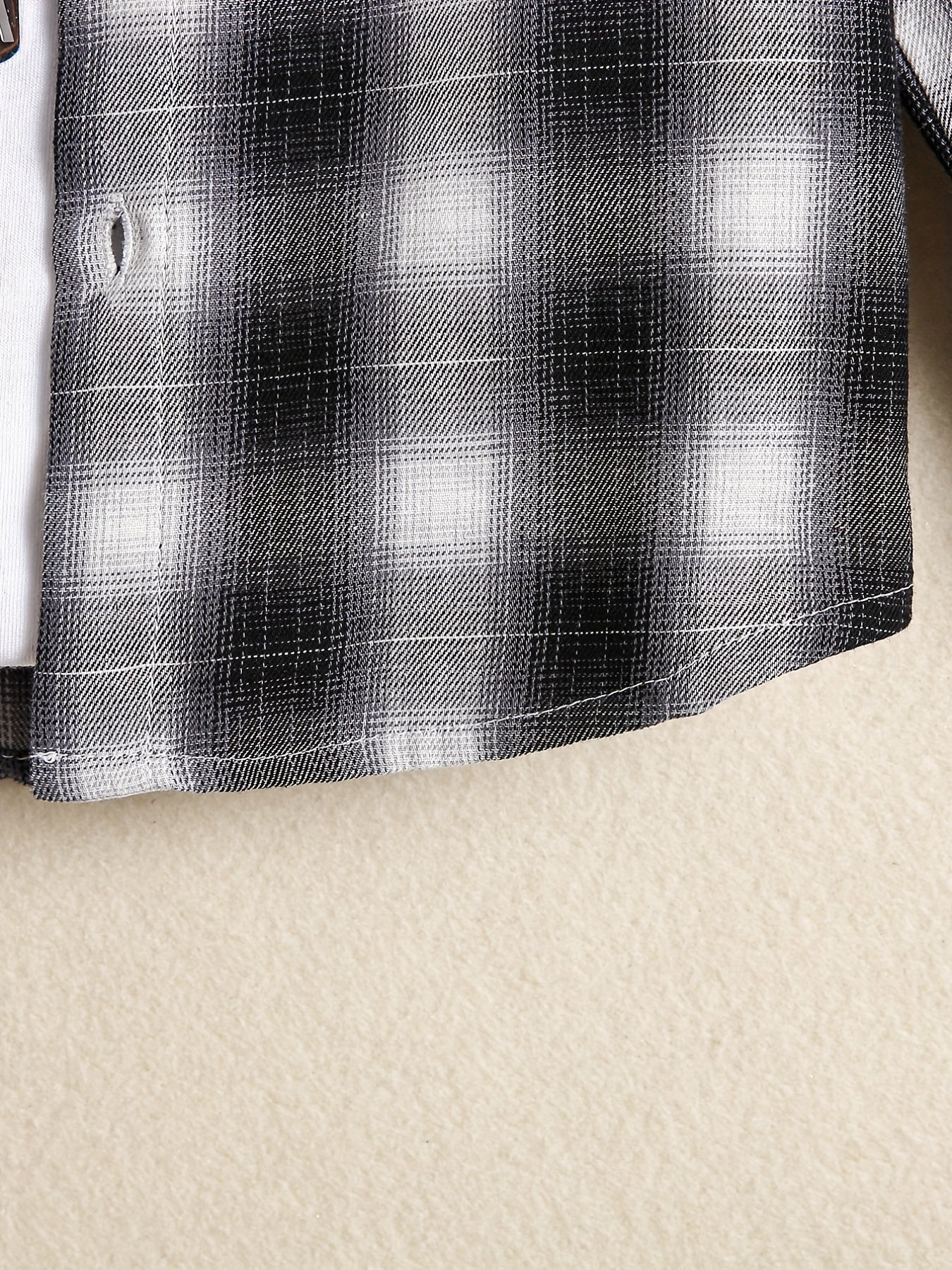 Boys Plaid Button up Shirt Long Sleeve
