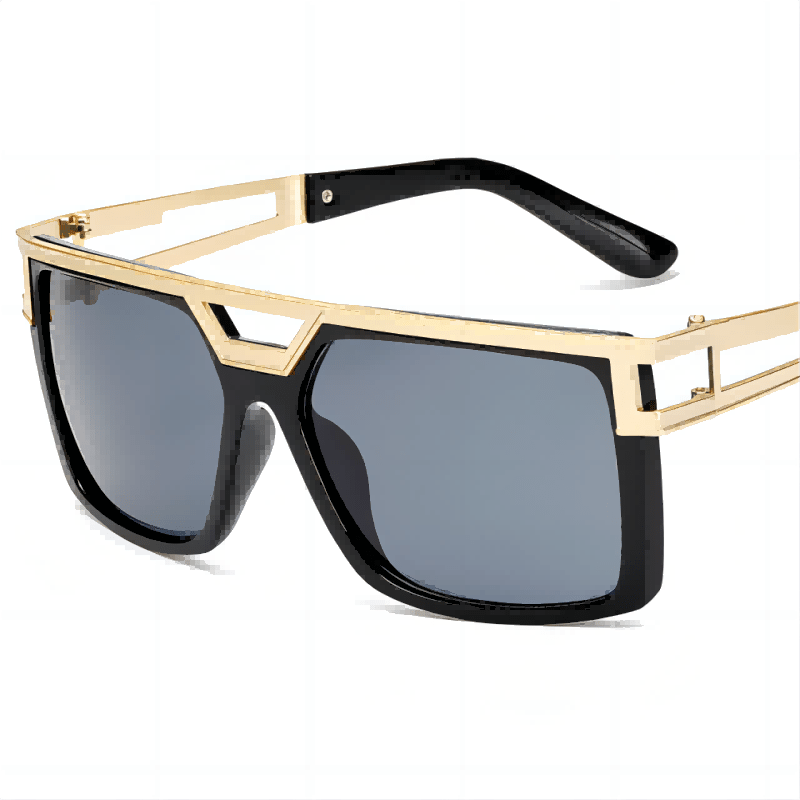 Music Large Frame Sunshade Retro Sunglasses
