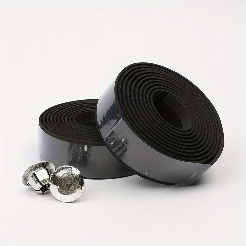 Camouflage Handlebar Tape for Road Bike - Cork Wrap with Bar Plugs