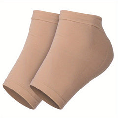 Silicone Cotton Gel Heel Socks for Dry Cracked Foot