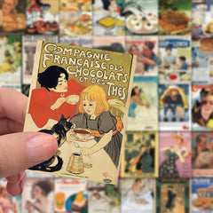 Vintage European & American Style Poster Stickers & Cartoon Vinyl Decals