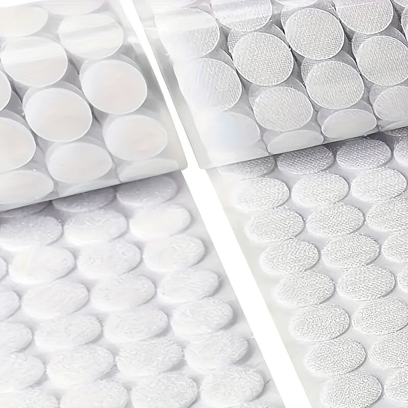 208pcs Adhesive Dots with Hook and Loop Tape
